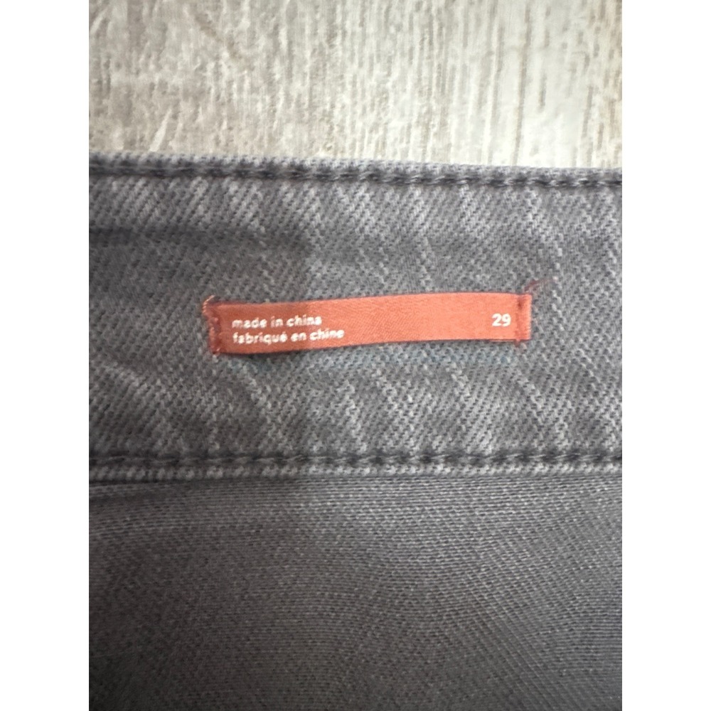 Anthropologie Pilcro The Borrowed Boyfriend Jeans Size 29 Gray Distressed - Picture 4 of 12